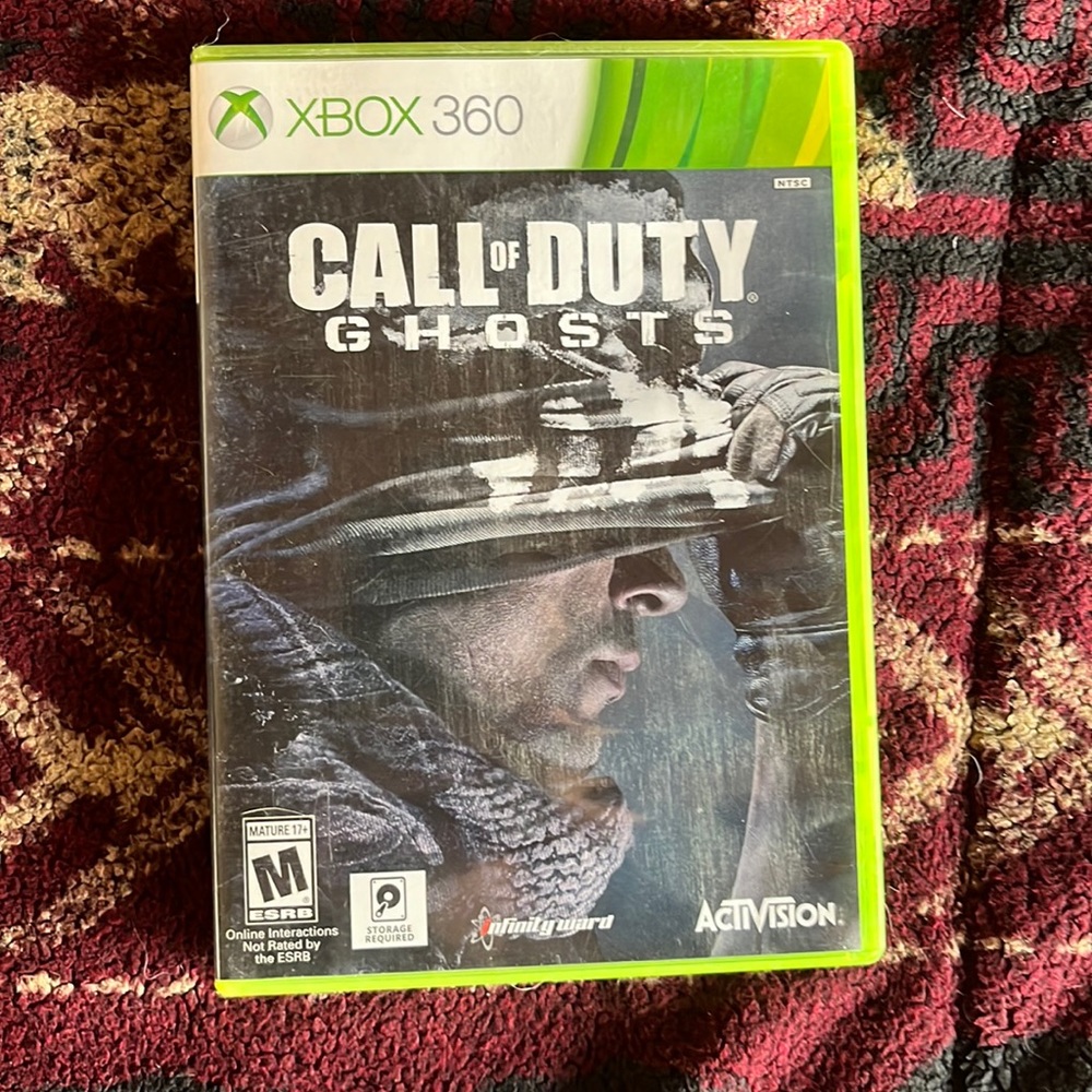 Call of Duty ghosts for xbox360